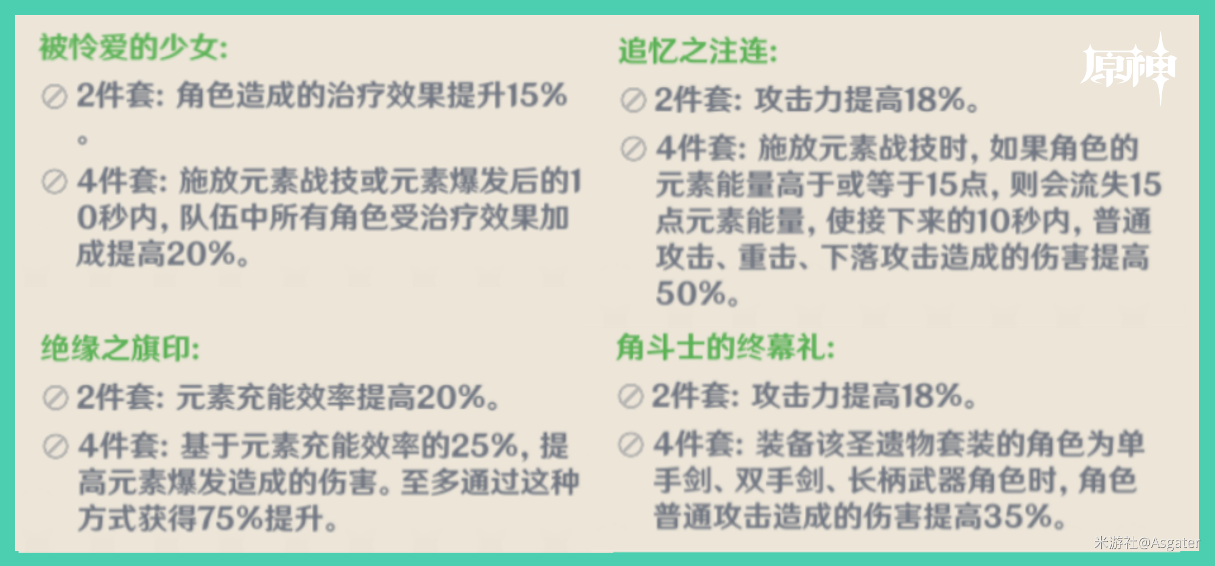 原神早柚圣遗物搭配攻略-早柚圣遗物推荐2024